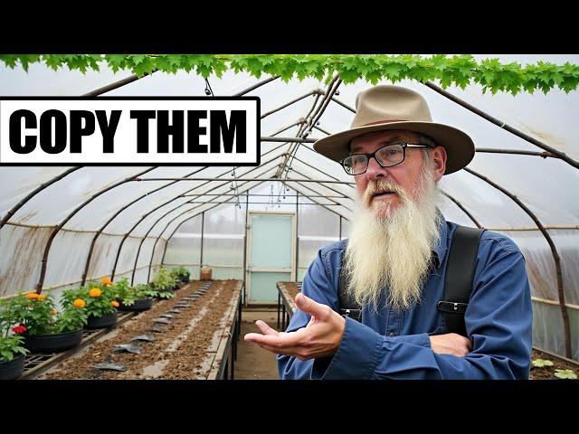 How Amish Heat a Greenhouse Without Gas/Electricity