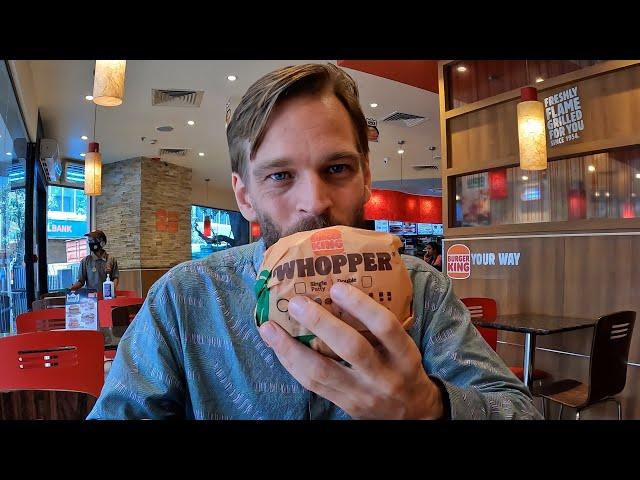 Burger King's Special Goat Meat Whopper!