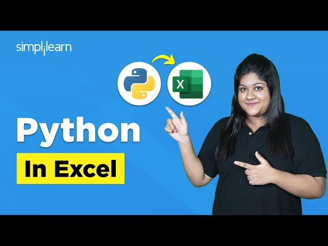 Python In Excel | How To Use Python In Excel | Python In Excel Tutorial For Beginners | Simplilearn