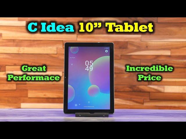 C-Idea Tablet - Best Budget-friendly 10" Tablet We've Tested