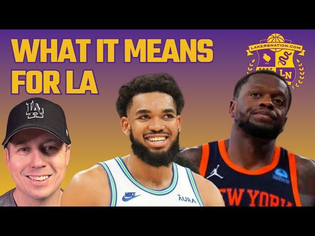 Huge Wolves-Knicks Trade, What It Says About Lakers And The West