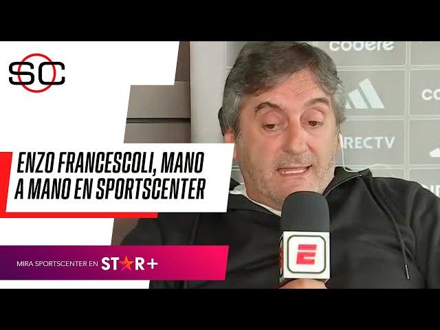 "BORRÉ TIENE GANAS DE VOLVER": Enzo Francescoli, IMPERDIBLE en #SportsCenter