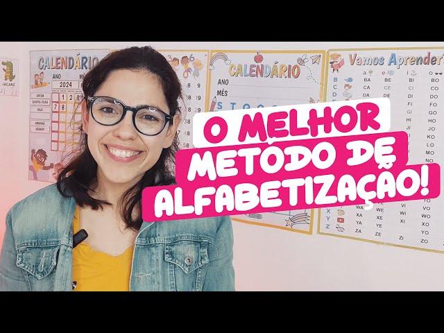 Qual é o MELHOR METÓDO de ALFABETIZAÇÃO?