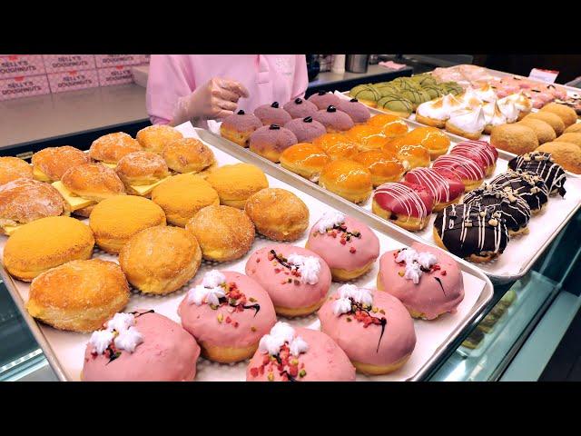 Sold out! Everyday! 20 Kinds of Doughnuts, Hot Place in Seoul | Korean Street food