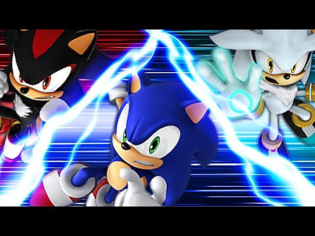 Sonic VS Shadow VS Silver (UNFINISHED)