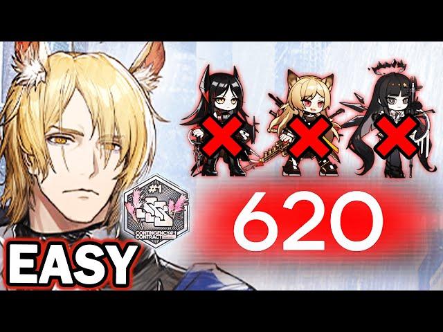 [Arknights] CC#1 Pyrolysis 620 EASY | without Ines, Ceobe and Virtuosa