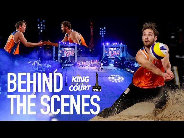 Behind the scenes of the King of the Court Finals