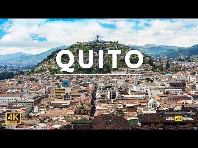 Quito, Ecuador  in 4K Video by Drone