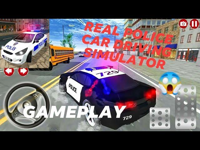 REAL POLICE CAR DRIVING SIMULATOR GAMEPLAY | ZYCKNU HERO