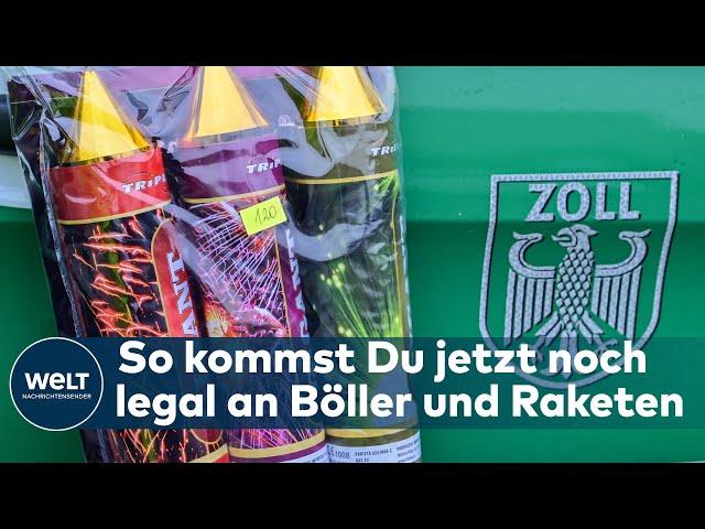 BÖLLERVERBOT: Einkaufstourismus – nicht jede Pyrotechnik darf über die Grenze gebracht werden