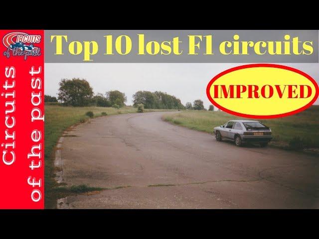 Top 10 Lost F1 Circuits - Abandoned Formula One Tracks - Improved Edition