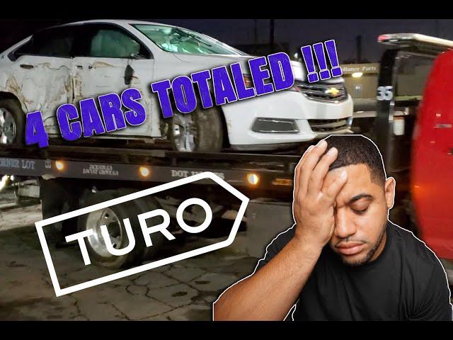 TURO RENTAL CARS CRASHED. DID I LOSE MONEY?