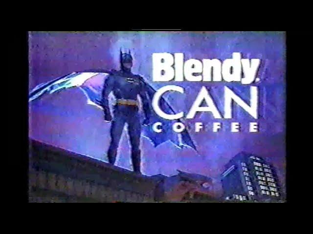 Batman - Blendy Can Coffee (Japanese Commercial, 1993)