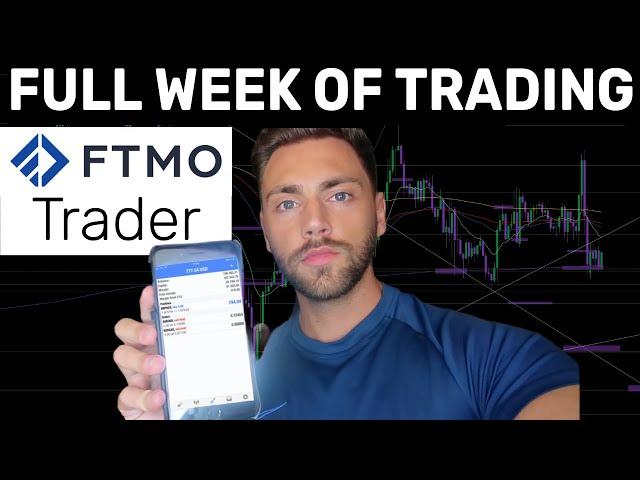 Full week of trading ($300k FTMO Funded Trader) EP.3