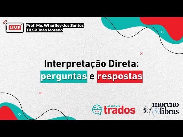 Português para Intérpretes | Interpretação Direta