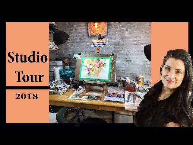 Art Studio Tour Janelle Nichol 2018