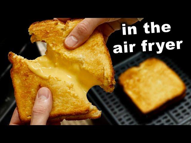 Air Fryer Grilled Cheese Sandwich