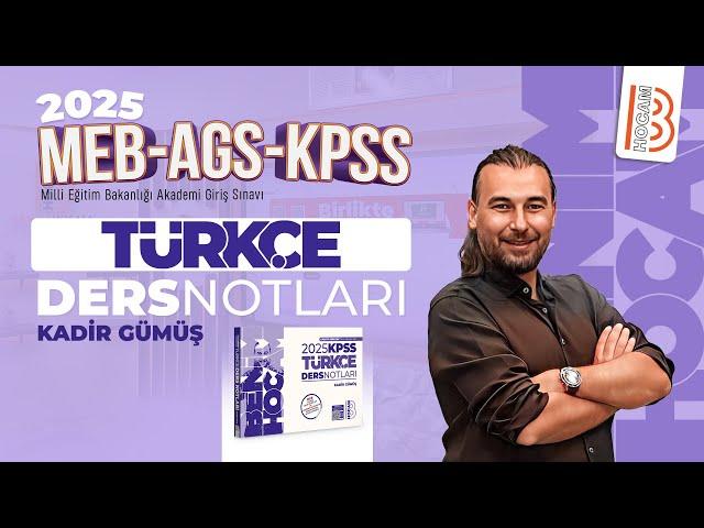 31) MEB - AGS - KPSS Türkçe - Noktalama İşaretleri 3 - Kadir GÜMÜŞ - 2025