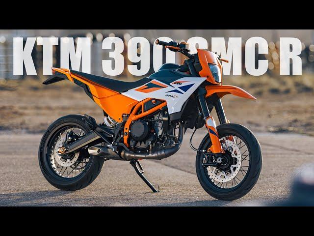 2025 KTM 390 SMC R & 125 SMC R - New Single Cylinder Supermoto Bikes