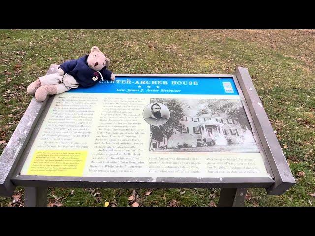 General James J Archers Civil War Signs birthplace