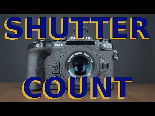 How to Check the Shutter Count on Olympus Cameras with the Olympus OM-D E-M1 and PEN Lite E-PL6.