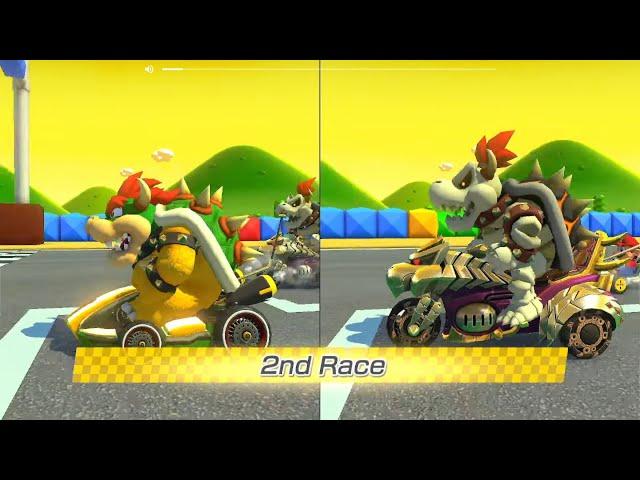 Mario Kart 8 Deluxe | DLC Wave 2 |  50 CC | Bowser vs Dry Bowser