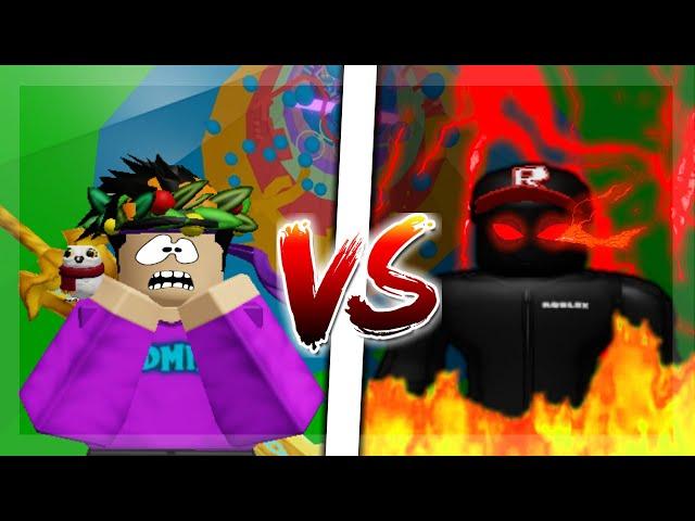 I raced the EVIL GUEST in Tower of Hell (Scary)