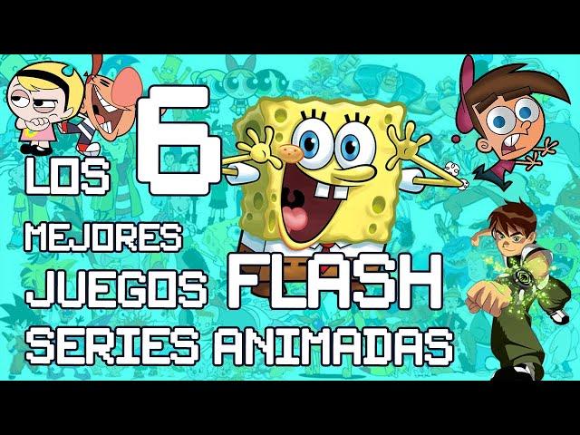 Los 6 mejores juegos Flash de series animadas | Fase Retro Tops