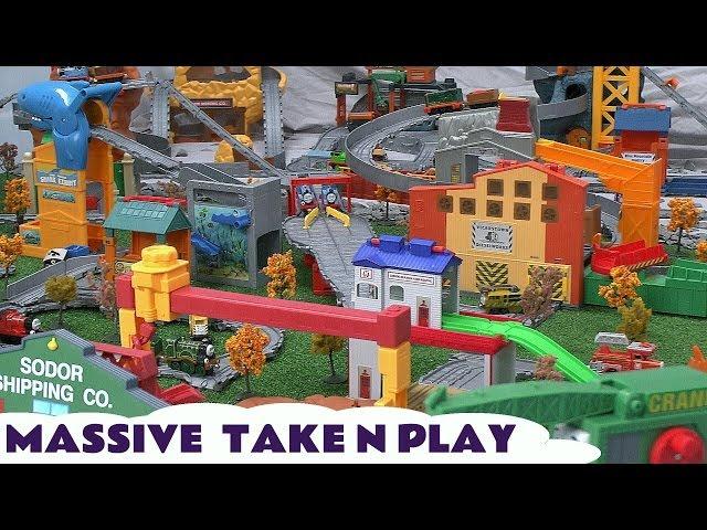 Massive Thomas And Friends Take N Play Toy Train Set