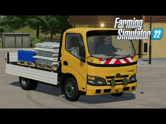 FS22 - Toyota Dyna - NEW Car mod for Farming Simulator 2022 Roleplay