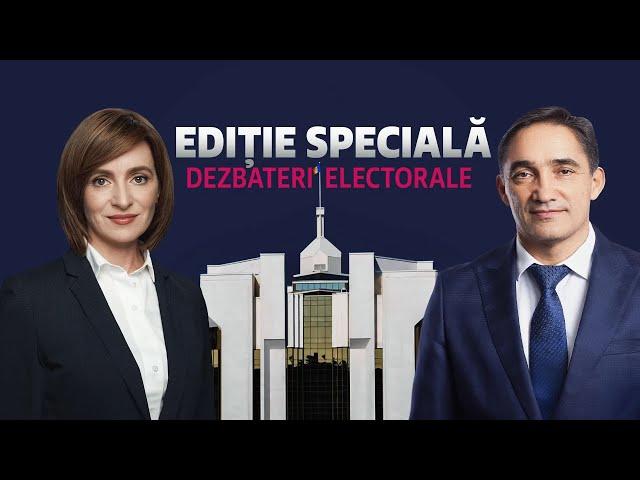 Ediție Specială la TV8: Dezbateri electorale Sandu vs. Stoianoglo /27.10.2024