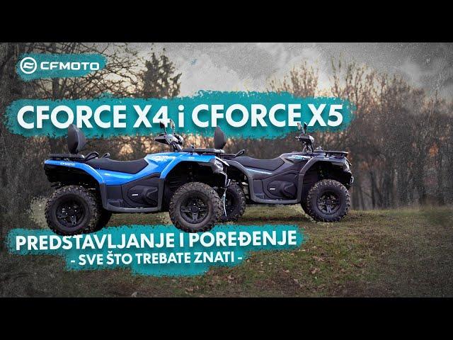 CFORCE X4 i X5 predstavljanje i poredjenje | Sve što se želeli da znate