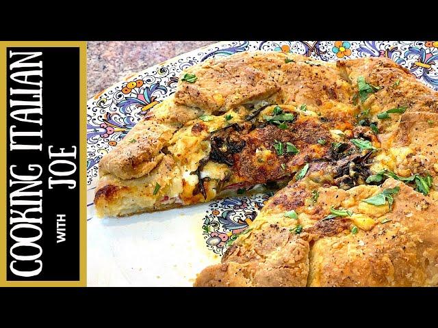 World’s Most Delicious Savory Pie Torta Rustica Galette Cooking Italian with Joe