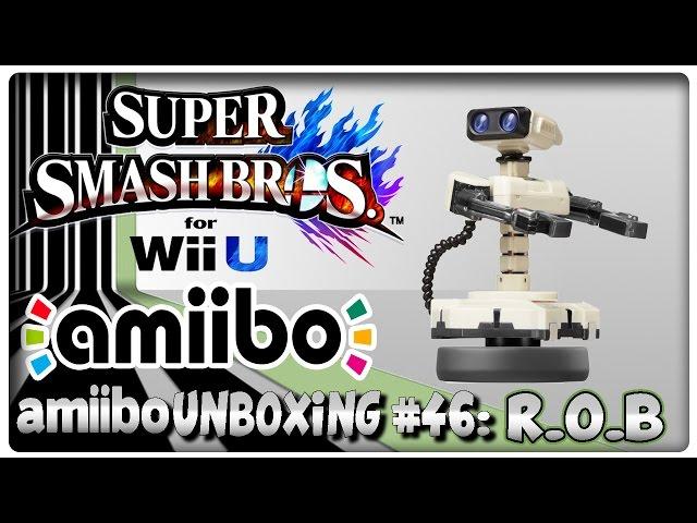 amiibo Unboxing #46: R.O.B + Super Smash Bros. U Features