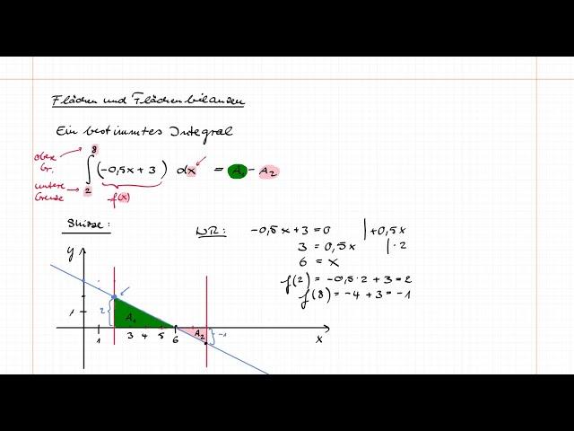 Mathe Online-Nachhilfe mit Flo - Einführung in Integrale