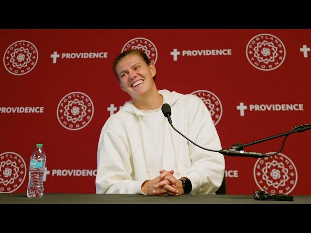 Christine Sinclair's Final Press Conference