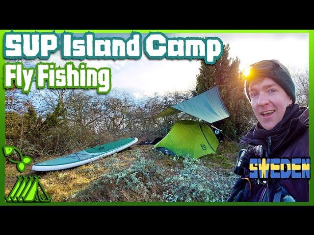 SUP Island Camping for 5 days, a Fly Fishing Adventure!