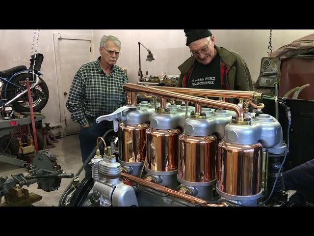 Rebuilt 1914 Cadillac Engine - First Start in 65 Years!