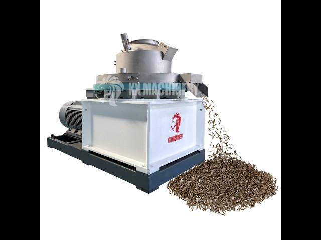 Heavy duty pellet machine ring die pellet mill for biomass leaves bagasse palm tree rice straw stalk