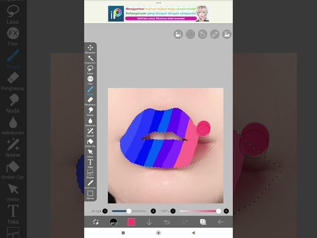 color lips without emoji 