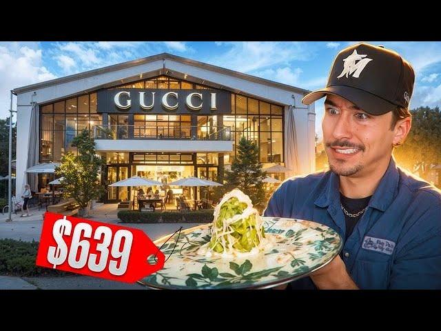 Eating At The Gucci Restaurant (Luxury Dining in Italy)