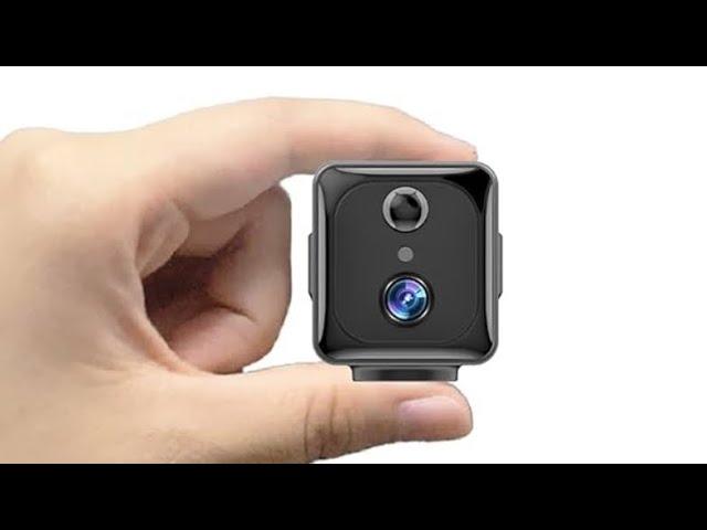 Mini WiFi Hidden Spy Camera 4K Wireless Nanny Cam Home Security Indoor Cam