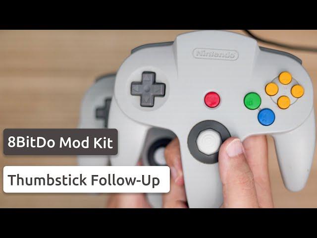 My N64 controller has never felt so good! (8BitDo N64 Mod Kit JoyStick Follow-Up)