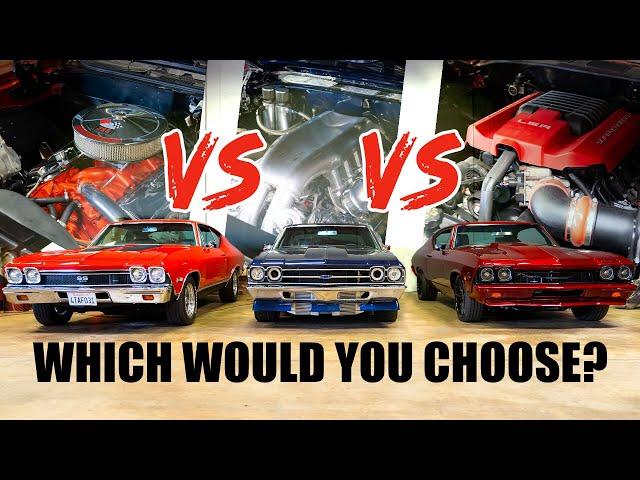 '68 Chevelle: Original SS vs Supercharged RestoMod, '70 Charger HEMI Build, 1300HP Chevelle & MORE