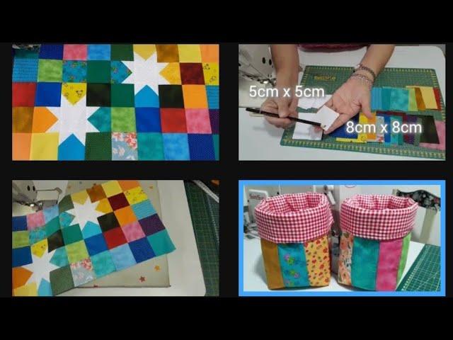 #DIY 2 #idéias  com #retalhos   #passoapasso