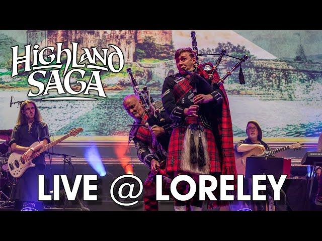 Bagpipe Battle - Live @ Loreley | Highland Saga | [Official Video]