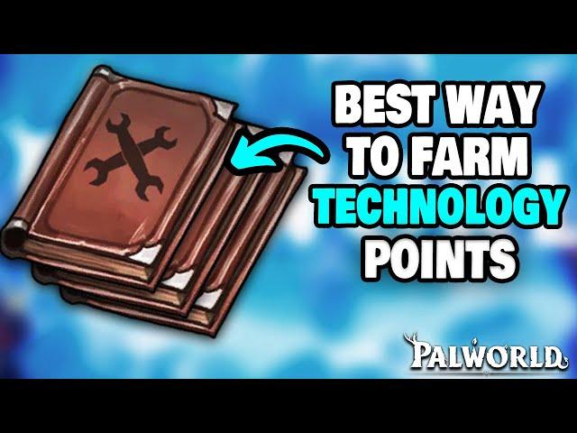 FASTEST Way to Farm Technology Points in Palworld (BEST LOCATION)