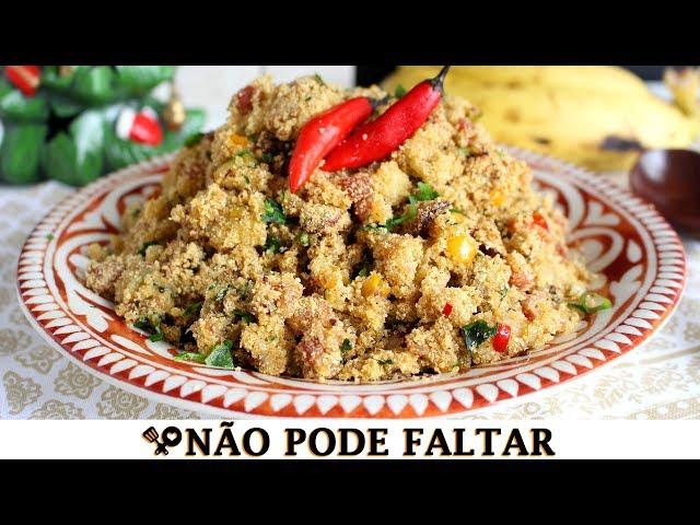 FAROFA DE BANANA FÁCIL E DELICIOSA - RECEITAS QUE AMO