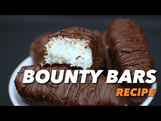 Homemade Bounty Bar Recipe for Kids | How To Make Bounty Bar