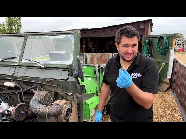 SERIES III STRIP-DOWN – DAY 1 – LAND ROVER SERIES III GALVANISED CHASSIS SWAP AND UPGRADES – LRM